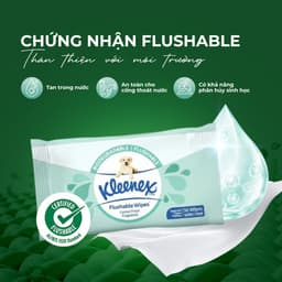 [Quà Tặng Không Bán] Khăn Ướt KLEENEX Tự Phân Hủy Thương Hiệu Mỹ Gói 36 Miếng -Nhỏ Gọn, An Toàn Cho Gia Đình 4