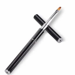 Cọ Đắp Gel Gôm đa năng 2 đầu, Chổi đắp gel và Bút tán gel Cán Đen chuyên dụng cho dân làm nail 8