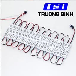 LED HẮT FULL MÀU THANH 3 BÓNG WS2811 12V Vỉ 20 THANH LED  ĐỔ KEO HOẶC MẮT LỒI 4