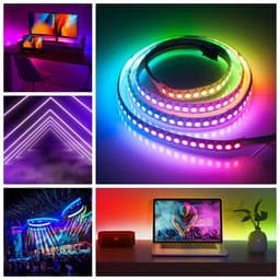 OP105 BỘ ĐIỀU KHIỂN LED FULL MÀU ARGB WS2812 WS2811 WS2815 NHÁY THEO NHẠC HỖ TRỢ APP VÀ REMOTE 9