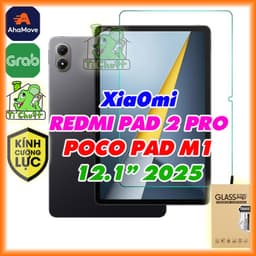 [Ảnh Thật] Kính CL MTB Xia0mi REDMI PAD 2 PRO - POCO PAD M1 12.1" 2025 Cường Lực 2.5D-9H-0.26mm 1