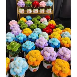 Set Tự Làm Cây Tài Lộc Handmade Bằng Kẽm Nhung 1