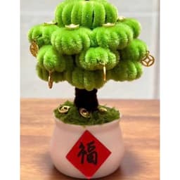Set Tự Làm Cây Tài Lộc Handmade Bằng Kẽm Nhung 4
