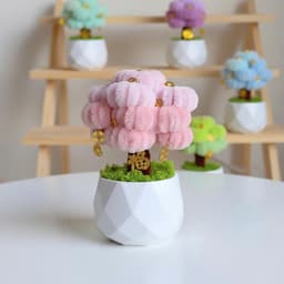 Set Tự Làm Cây Tài Lộc Handmade Bằng Kẽm Nhung 6