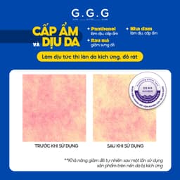 [SALE] Mặt Nạ Hạ Nhiệt Cooling Mask GGG - Dưỡng Sáng, Mờ Thâm Sạm & Giảm Kích Ứng Đỏ Rát Da G.G.G - 50g 5