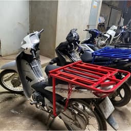 Baga xe máy, giá đỡ xe máy có mở cốp 6