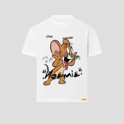 Áo Thun Jerry Unisex Chât Liệu Cotton 2c Dày Mịn Đứng Form 3