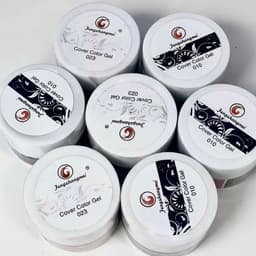 Gel Vẽ Nail Trắng Đen Fengshangmei chính hãng - gel vẽ nổi Trắng Đen Tiệm Nail Nhà SuMi 2