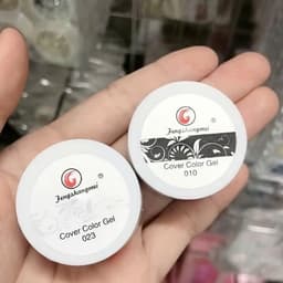 Gel Vẽ Nail Trắng Đen Fengshangmei chính hãng - gel vẽ nổi Trắng Đen Tiệm Nail Nhà SuMi 7