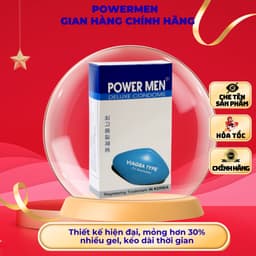 Bao Cao Su POWERMEN Viagra Siêu Mỏng – Kéo Dài Cuộc Yêu, Hộp 12 cái 1