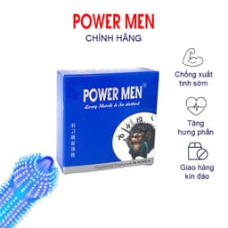 Bao Cao Su Powermen Nhím Xanh – Kéo Dài Thời Gian, Gân Gai Tăng Cảm Giác, Hộp 12c 5