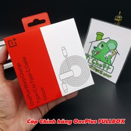 [Dài 1m] Cáp OnePlus C-C 8A Sạc Siêu Nhanh SuperVOOC 80W Warp 65W ZIN Chính Hãng dùng OK cho OPPO REALME 2