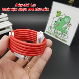 [Dài 1m] Cáp OnePlus C-C 8A Sạc Siêu Nhanh SuperVOOC 80W Warp 65W ZIN Chính Hãng dùng OK cho OPPO REALME 6