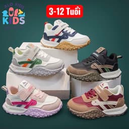 Giày Thể Thao Trẻ Em 3-12 Tuổi Nhẹ Tênh Cao Cấp – Chống Trượt, Thoáng Khí – Nhiều Màu Cho Bé Trai & Bé Gái .802 2
