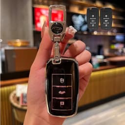 Ốp Chìa Khóa VinFast TPU Cao Cấp Kèm Móc Treo Logo Hãng – Bảo Vệ Smartkey VF3 VF5, VF6 VF7 VF8 VF9 đời 2024,2025 5