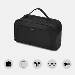 Túi Clutch Nam LECOS LCH4 Vải Oxford Quai Đeo Cổ Tay Tiện Lợi Dự Tiệc 6