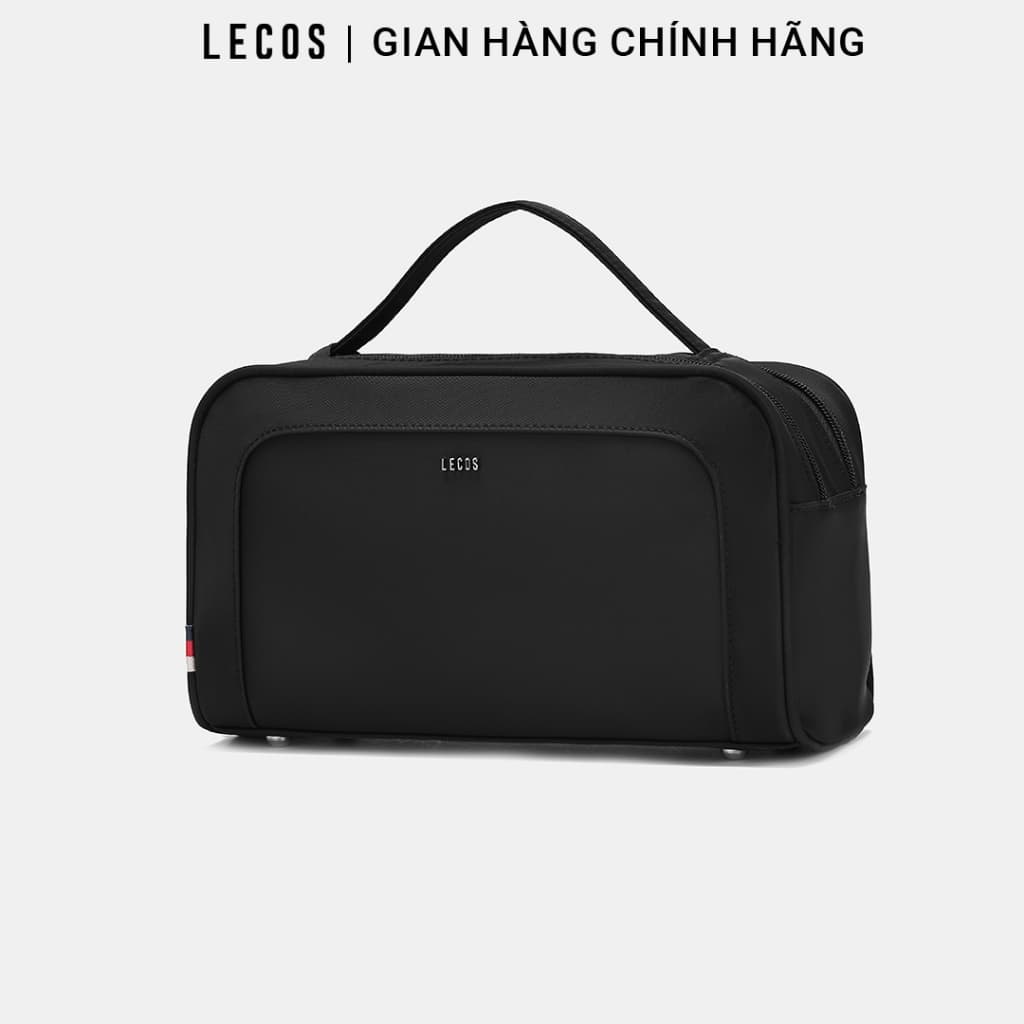 Túi Clutch Nam LECOS LCH4 Vải Oxford Quai Đeo Cổ Tay Tiện Lợi Dự Tiệc
