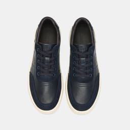 [4-25/9 TẶNG QUÀ TRUNG THU 599K] Giày Sneaker Nam LECOS LG40 Da Bò Thật Thoáng Khí Lót Êm Chống Mỏi 5