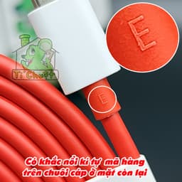 [Dài 1.5m] Cáp OnePlus C-C 8A Sạc Siêu Nhanh SuperVOOC 80W Warp 65W ZIN Chính Hãng dùng OK cho OPPO REALME 8