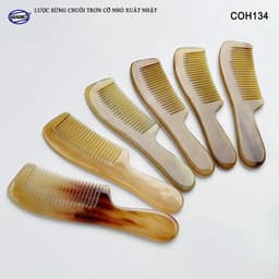 Lược Sừng Chuôi Chơn (Size: 17cm) Cầm Vừa Tay Bỏ Túi Mang Theo Người - Xưởng Minh Đức 6