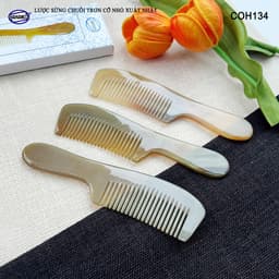 Lược Sừng Chuôi Chơn (Size: 17cm) Cầm Vừa Tay Bỏ Túi Mang Theo Người - Xưởng Minh Đức 8