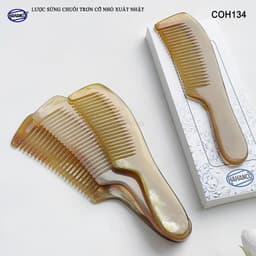 Lược Sừng Chuôi Chơn (Size: 17cm) Cầm Vừa Tay Bỏ Túi Mang Theo Người - Xưởng Minh Đức 5