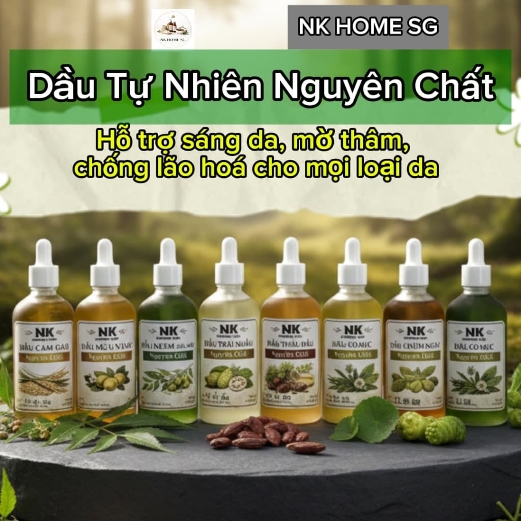 [[ GIÁ SỈ ]] Dầu Tự Nhiên Nguyên Chất Chai Lớn, Làm đẹp, Sáng Da, Mờ Vết Thâm, Dùng Cho Mọi Loại Da