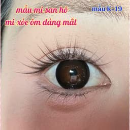 Mi Cụm San Hô K19 Xòe Ôm Dáng Mắt Độ Dài 11-13mm GREEN Thủy Mi 5