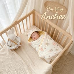 Ủ Choàng Trần Bông Cho Bé 80x80cm – Cotton Nỉ Hàn Cao Cấp, Nhung Hạt Giữ Nhiệt, Bông Organic Kháng Khuẩn 2