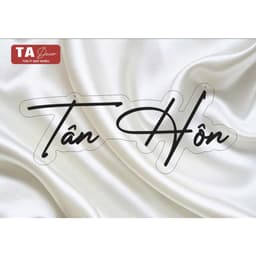 106 - bảng mica trong chữ decan Vu quy/ tân hôn/ thành hôn/ đính hôn 2