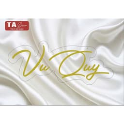 106 - bảng mica trong chữ decan Vu quy/ tân hôn/ thành hôn/ đính hôn 3