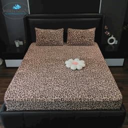 Bộ ga gối nỉ nhung mềm mại cao cấp cùng nhiều họa tiết chấm bi đa dạng (kèm 2 vỏ gối) 2