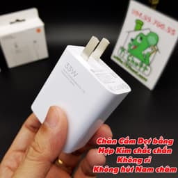 [Chính Hãng] Bộ Sạc Nhanh Xia0mi 33W Mi Turbo Charge Sạc Cáp ZIN Bóc Máy 3