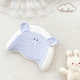 Gối cao su non chống bẹt đầu Anchee cho bé, cao su non cao cấp, vỏ có thể tháo dời 4