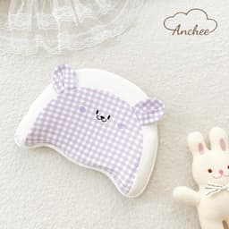 Gối cao su non chống bẹt đầu Anchee cho bé, cao su non cao cấp, vỏ có thể tháo dời 3