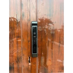 KHÓA ĐIỆN TỬ LAFFER FD06 FACE ID CAO CẤP THÂN TỰ ĐỘNG PUSH PULL VÂN TAY NHẬN DIỆN GƯƠNG MẶT 2