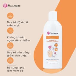 “Hexacare – chăm sóc dịu nhẹ, giữ ẩm, kháng khuẩn, Nấm  cân bằng pH, bảo vệ nàng mỗi ngày!” ( MÈO MẬP SHOP) 1