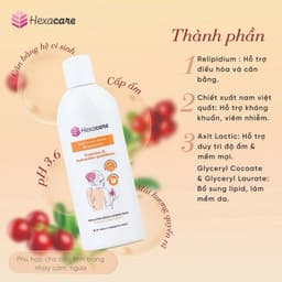 “Hexacare – chăm sóc dịu nhẹ, giữ ẩm, kháng khuẩn, Nấm  cân bằng pH, bảo vệ nàng mỗi ngày!” ( MÈO MẬP SHOP) 2