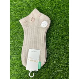 Tất Nữ Cổ Ngắn Chất cotton Mềm Mại Hoạ Tiết Mặt Cười A7 Siêu Xinh set 5/set 10 đôi 5
