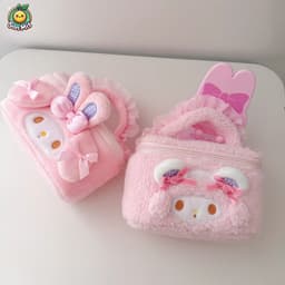 [SẴN] Túi đựng máy ảnh, đồ trang điểm Disney Linabell, Stella Lou, Fluffy Duffy đáng yêu 3