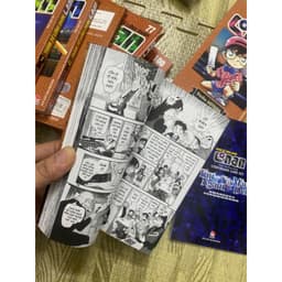 (+pos) Combo 8q vở Conan Thám Tử Lừng Danh kèm pos 7