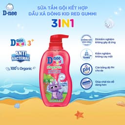 Sữa tắm gội Dnee Kids 400ml cho bé trên 3 tuổi – Mềm mịn da, tóc mượt – Dịu nhẹ an toàn 6