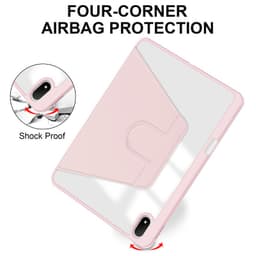 [Cho Máy Nội Địa CHINA] Bao Da MTB OPPO PAD 5 12.1" 2025 OPD2506 Dimensity 9400+ Xoay 360 Độ Lưng Trong Suốt Viền Dẻo 8