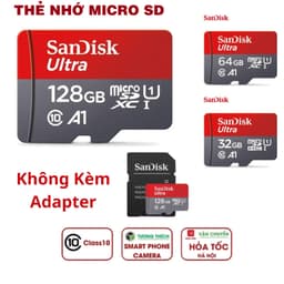 Thẻ nhớ A1 Ultra Micro SDXC 4G - 8G - 16G - 32G - 64G - 128G UHS-I 100MB/s BẢO HÀNH 5 NĂM 1
