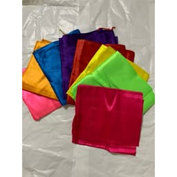 FRRESHIP 1 bộ cờ chuối,cờ trang trí dọc, 8 cái 8 màu vải sa tanh cao cấp đủ kích thước 8