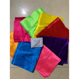FRRESHIP 1 bộ cờ chuối,cờ trang trí dọc, 8 cái 8 màu vải sa tanh cao cấp đủ kích thước 7