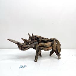 Limited | Layout Thuỷ Sinh Tê Giác Nghệ Thuật Điêu Khắc Động Vật Từ Gỗ Lũa | RF Aquarium 2