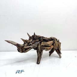 Limited | Layout Thuỷ Sinh Tê Giác Nghệ Thuật Điêu Khắc Động Vật Từ Gỗ Lũa | RF Aquarium 4