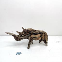 Limited | Layout Thuỷ Sinh Tê Giác Nghệ Thuật Điêu Khắc Động Vật Từ Gỗ Lũa | RF Aquarium 7