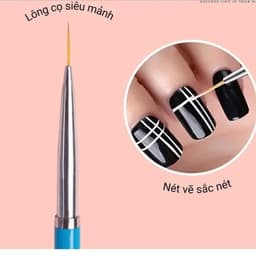 Bộ 3 cây cọ nét beauty - Cọ vẽ chuyên nghiệp cho thợ nail Nail Michi 3